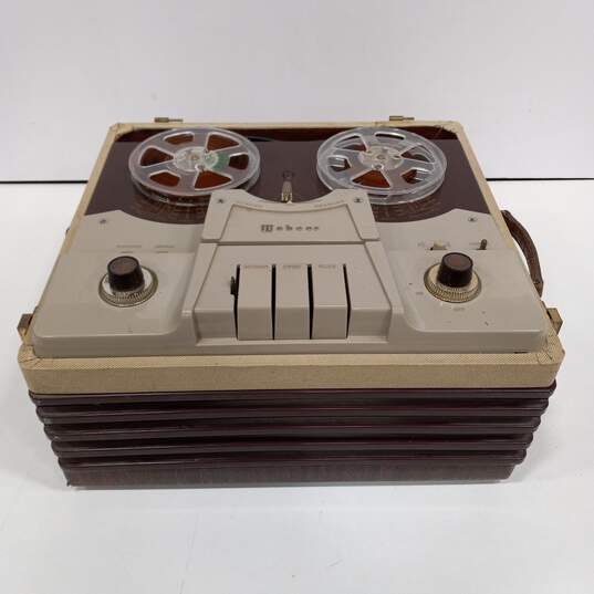 Webcor Reel To Reel Player And Recorder W/Case image number 4