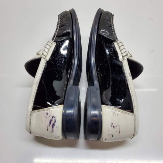 AUTHENTICATED WMNS DOLCE & GABBANA PATENT LEATHER LOAFERS SZ 6 image number 3