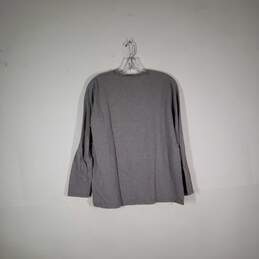 Mens Cotton Crew Neck Long Sleeve Pullover Sleepwear T-Shirt Size Medium alternative image