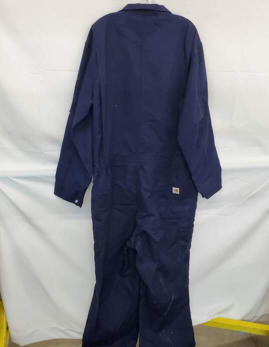 Carhartt FRX007 DNY Navy Coveralls Size 44 Regular image number 2