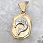 14K Yellow Gold Pendant image number 1
