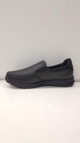 Skechers Work Men's Wide Fit Black Slip On Shoes with Memory Foam Sz. 9 (NIB) alternative image