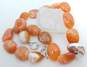Artisan 925 Agate Beaded Toggle Necklace image number 1