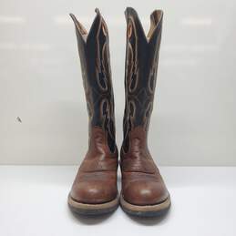 ARIAT Heritage Western Boots in Brown Black Leather Men's Size 10.5 D alternative image