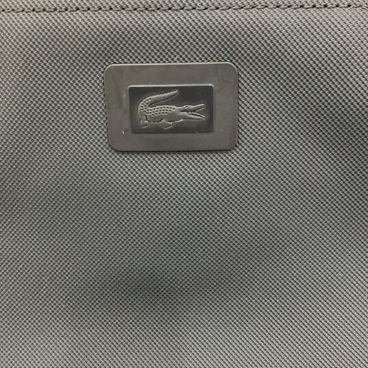 Lacoste Womens Navy Blue Inner Pockets Adjustable Strap Crossbody Bag image number 5