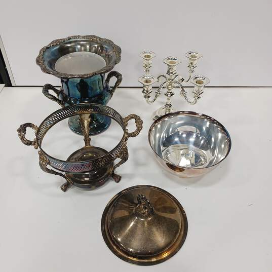 Bundle of Silverplate Items image number 5