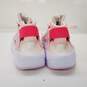 Nike Girls' Huarache Run Pink Foam Sneakers Size 7Y image number 5