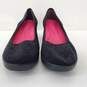 Crocs Black Slip-On Women's Heeled Shoes image number 4