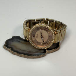 Designer Relic ZR34308 Gold-Tone Rhinestones Stainless Steel Wristwatch
