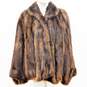 Vintage Fashion Colony Women's Mink Fur Stole Shawl image number 1