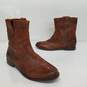 FRYE Anna Shortie Women's Brown Leather Ankle Boot US Size 7.5M image number 1