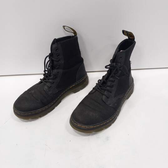 Men's Black Boots Size 8 image number 1