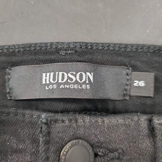 Hudson Women Black Jeans Sz 26 image number 3