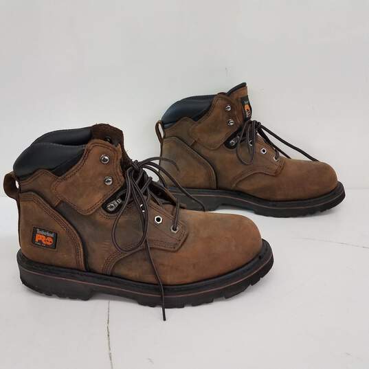 Timberland PRO Pit Boss Steel Toe Work Boots Size 10.5M image number 1