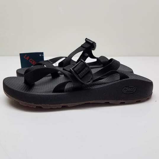 Chaco Tegu J106639 Black Waterproof Strappy Slip On Sandals Men's Size 10 image number 3