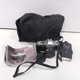 Yashica FX-103 SLR Film Camera w/ Accessories