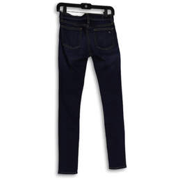 NWT Womens Blue Denim Medium Wash 5-Pocket Design Skinny Jeans Size 25 alternative image