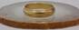14K Yellow Gold Milgrain Wedding Band Ring 4.5g image number 4