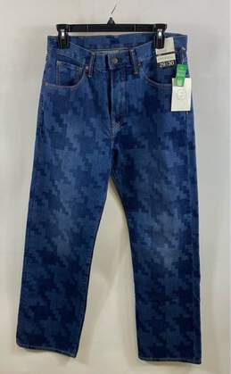 NWT Gap x Dap Mens Blue Medium Wash Low Rise Denim Straight Leg Jeans Size 29x30