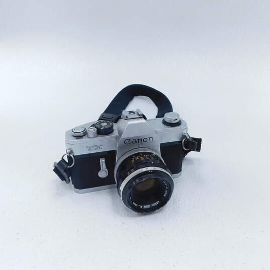 Canon TX SLR 35mm Film Camera W/ 50mm Lens image number 1