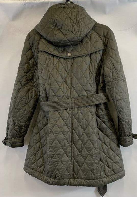 Burberry Brit Women's Green Quilted Jacket - L image number 2