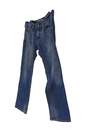 Mens Blue Light Wash Pockets Casual Denim Bootcut Jeans Size 32R image number 1