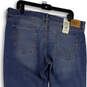 NWT Mens Blue Denim Medium Wash Pockets Stretch Straight Leg Jeans Sz 34/30 image number 3