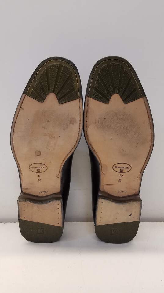 Bruno Magli Henri Black Leather Loafers Shoes Men's Size 12 M image number 5