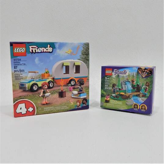 LEGO Friends Forest Waterfall & Holiday Camping Trip SEALED image number 1