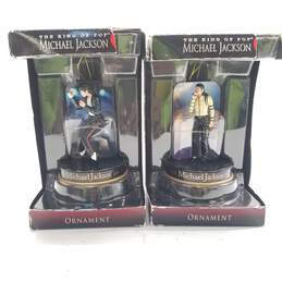 Lot of The King of Pop Michael Jackson Christmas Ornaments