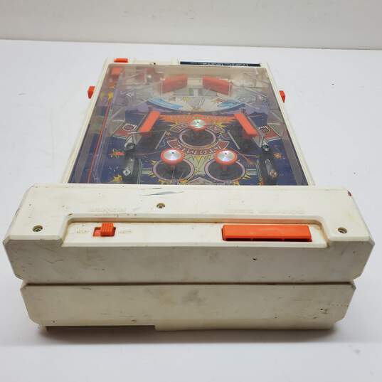 Vintage 1979 Tomy Atomic Arcade Pinball Toy Game Machine - Parts/Repair image number 7