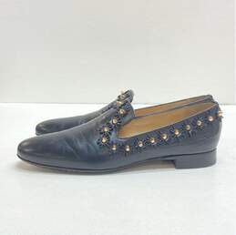 Melvin & Hamilton Leather Studded Claire Loafers Black 6.5 alternative image