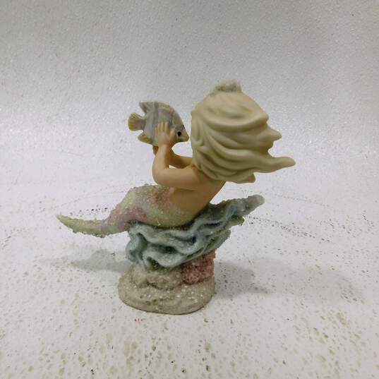 1993 Enesco Seanna Mermaid Figurine Coral Kingdom Porcelain Bisque 533114 image number 5