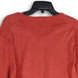 Mens Pink V-Neck Long Sleeve Knit Pullover Sweater Size Large image number 4