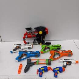 Bundle of 9 Assorted Toy and Dart Guns