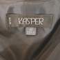 Kasper Women Black Blazer Jacket with Vest 6P NWT image number 3