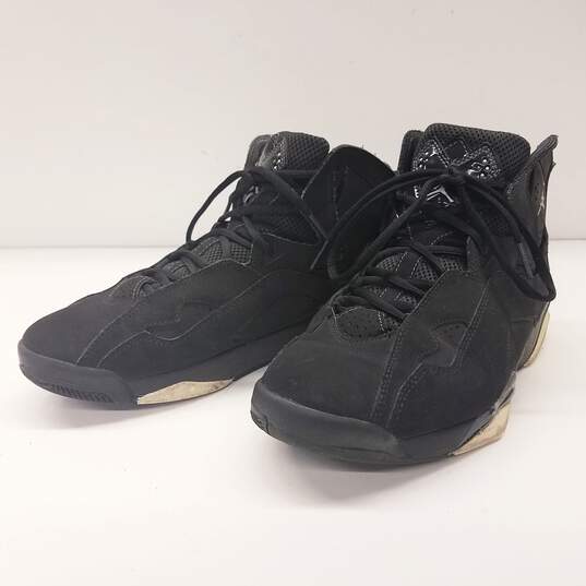 Air Jordan True Flight Black Cool Grey Men's Athletic Shoes Size 8 image number 6
