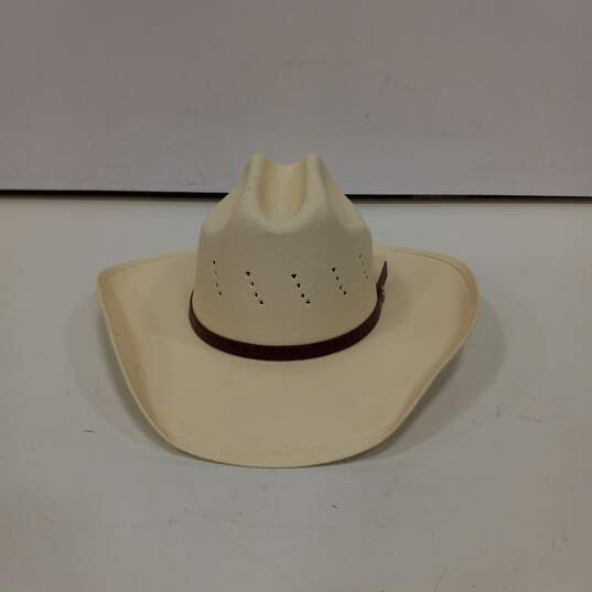 Pair of Youth Black & Tan Western Cowboy Hats image number 2