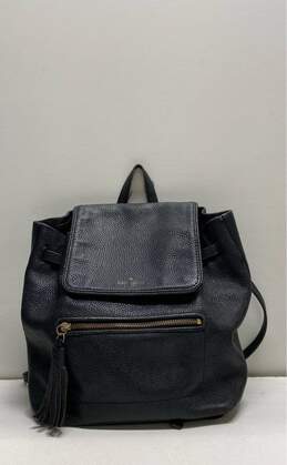 Kate Spade Black Pebbled Leather Chester Street Backpack