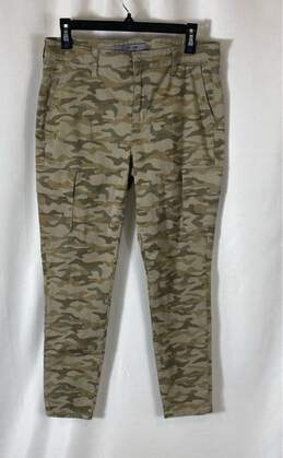 Joe's Womens Multicolor Camouflage Cargo Pockets Mid-Rise Ankle Jeans Size 31