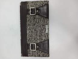 Miche Classic Roxanne Brown and White Tweed Shoulder Bag Shell