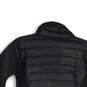 Mens Black Hybrid Mock Neck Long Sleeve Full-Zip Jacket Size Small image number 4