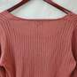 Evereve Scoop Neck Sweater in Dusty Rose Pink with Tags Size M image number 4