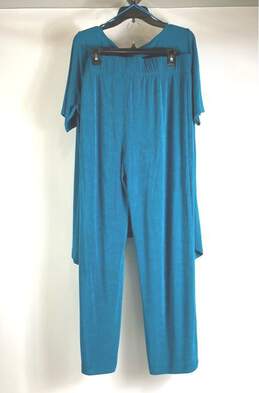Dana Buchman Blue Suit - Size X Large alternative image
