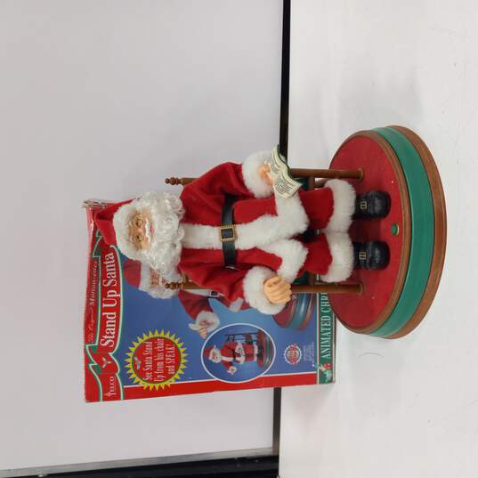 Vintage Telco Motion-ettes Stand Up Santa w/Box image number 1