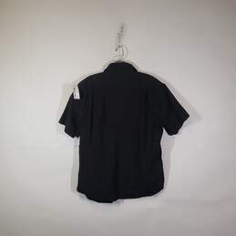 Mens Regular Fit Short Sleeve Collared Button-Up Shirt Size XL alternative image
