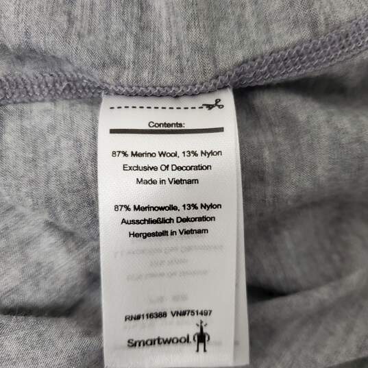 Smartwool MN's 150 Base Layer Wool / Nylon Heathered Gray T-Shirt Size XXL image number 3
