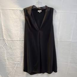 Wilfred Black Sleeveless V-Neck Dress Size M