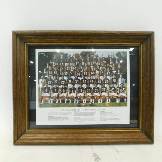 NFL 1985 Super Bowl Champion Chicago Bears Team Picture Framed 8X10 image number 3