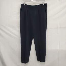 St. John Basic WM's Polyester Blend Tapered Stretch Black Pants Sz. 34 x 24